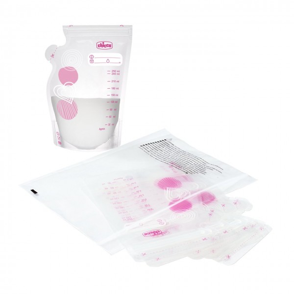 Sacchetti per Latte Materno Chicco 30 pz