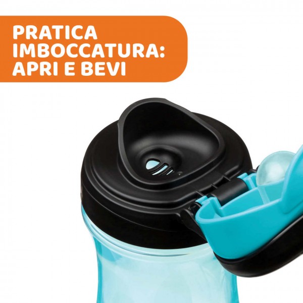 Tazza Chicco Kids Cup Azzurro 2y+
