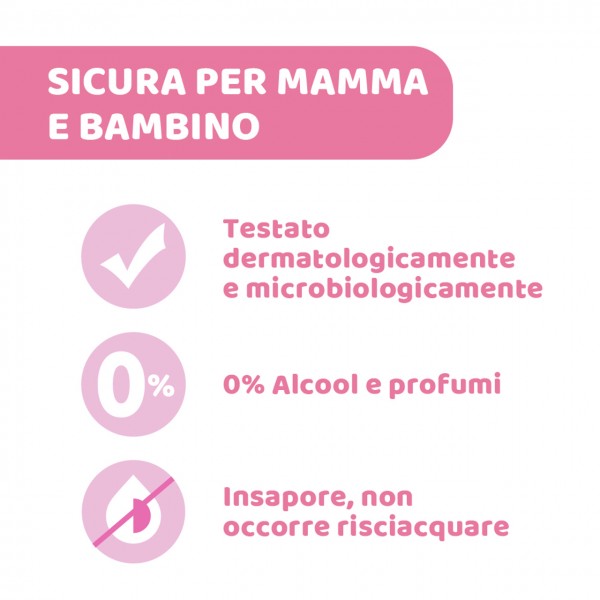 Salviette Detergenti Seno Chicco 72 pz