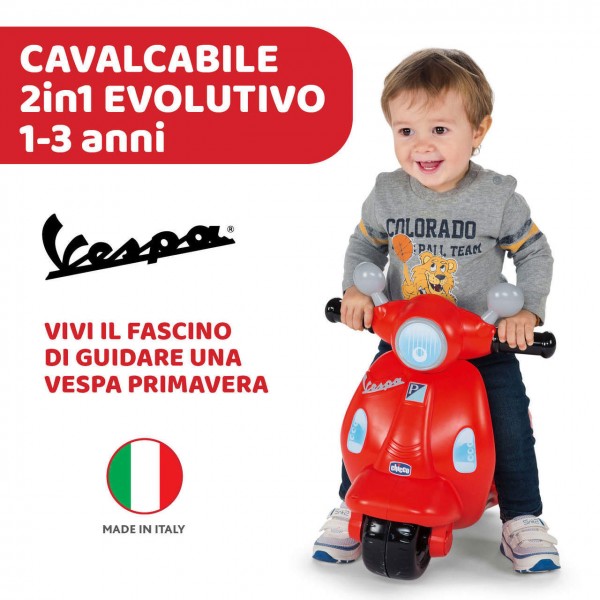Cavalcabile Chicco Vespa Primavera Verde Acqua