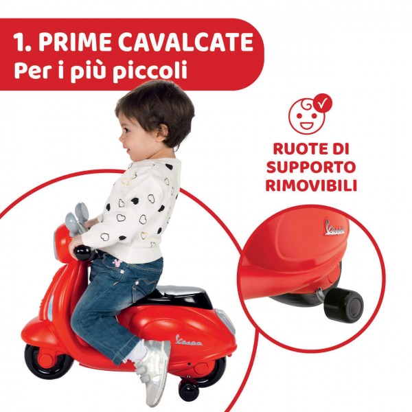 Cavalcabile Chicco Vespa Primavera Verde Acqua