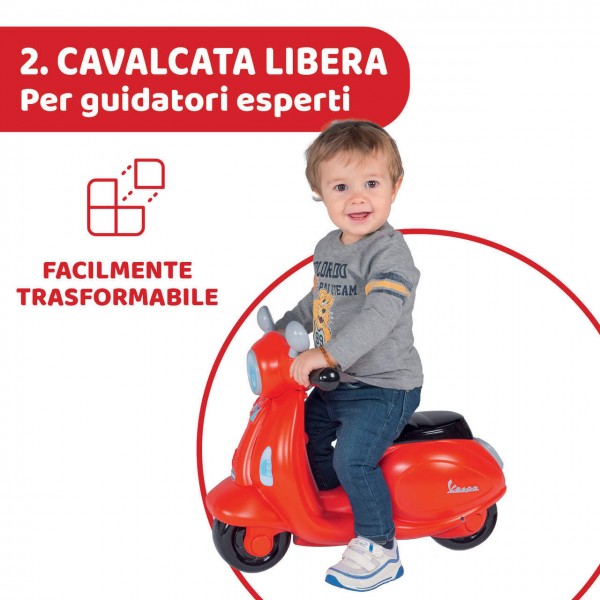 Cavalcabile Chicco Vespa Primavera Verde Acqua