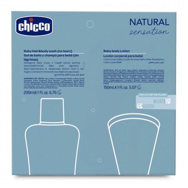 Set 1 Bagno Shampoo Crema Corpo Natural Sensation