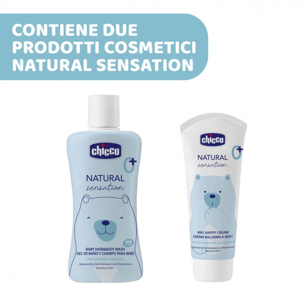Set 2 Bagno Shampoo Pasta Lenitiva Natural Sensation