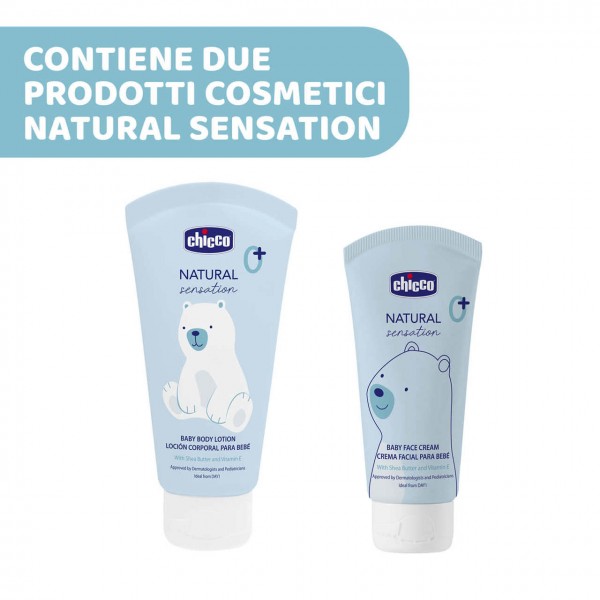 Set 4 Crema Corpo Crema Viso Natural Sensation