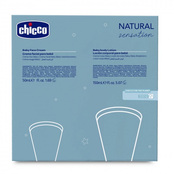 Set 4 Crema Corpo Crema Viso Natural Sensation
