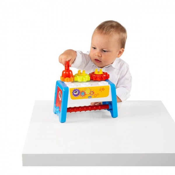 Gioco Chicco Cassetta degli Attrezzi 2 in 1