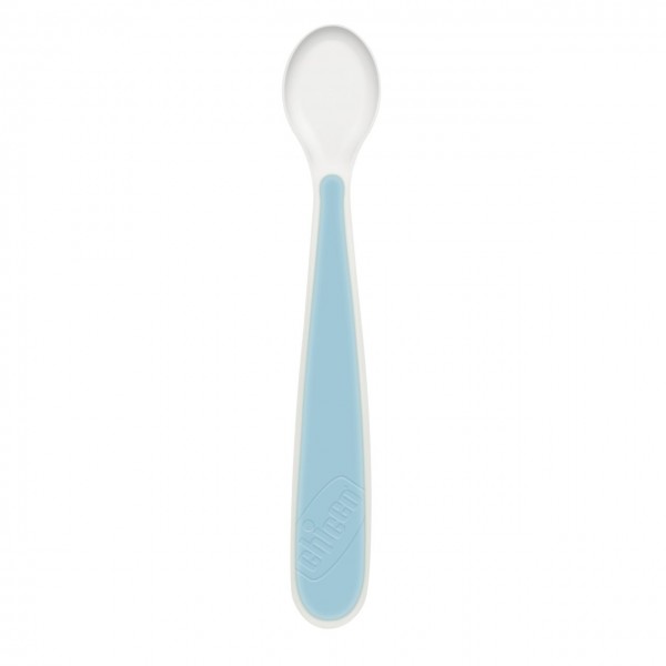 Set Pappa Chicco Easy Start in Silicone Azzurro 6m+