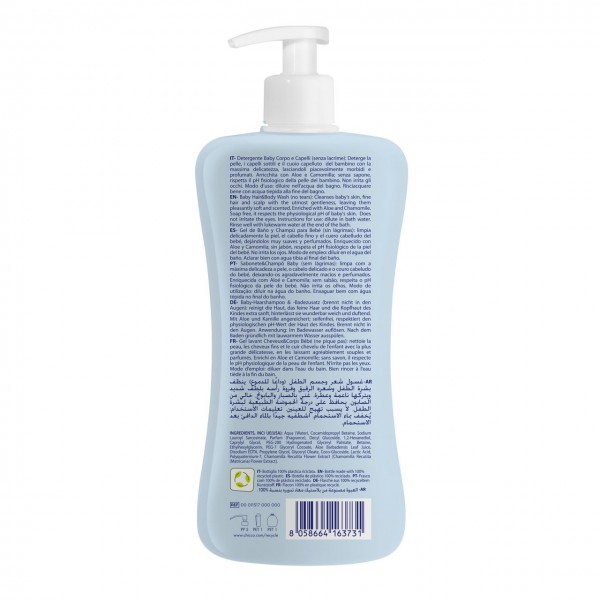 Detergente Corpo e Capelli Chicco Natural Sensation 500 ml