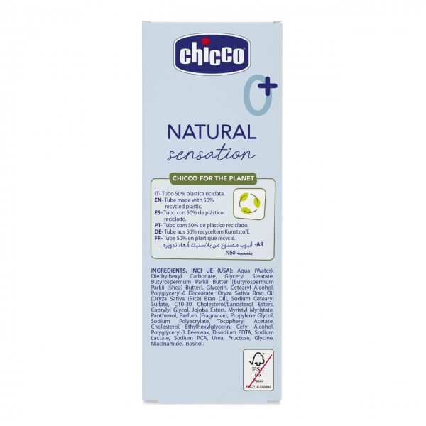 Crema Viso Chicco Natural Sensation 50 ml