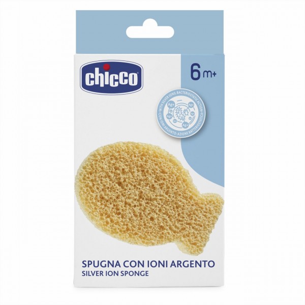 Spugna Chicco con Ioni Argento