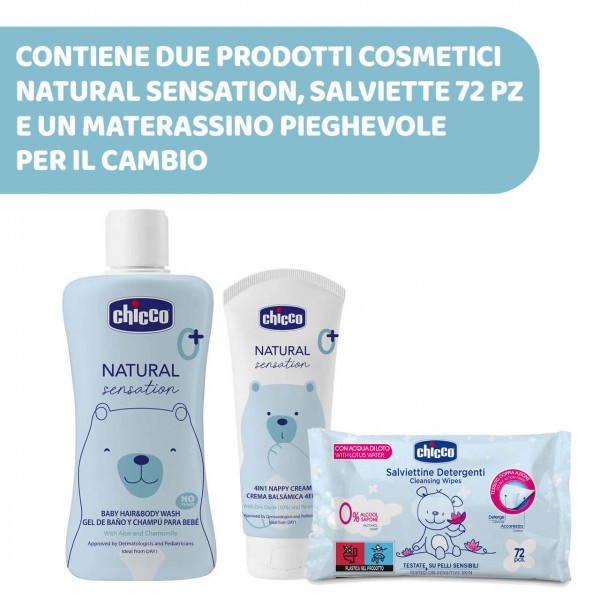 Set Zaino Chicco Natural Sensation