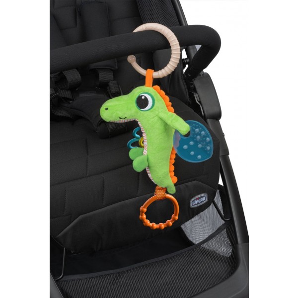Trillino Chicco Baby Senses & Focus Coccodrillo Vibrante