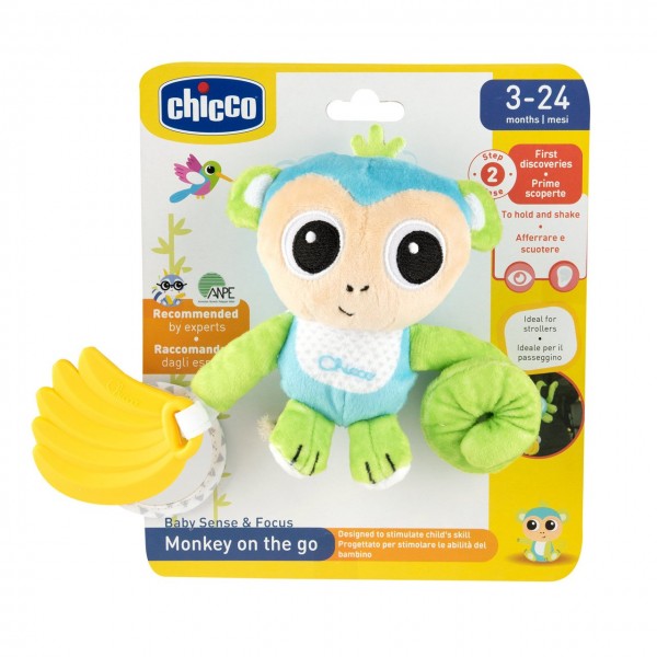 Gioco da Passeggino Chicco Baby Senses & Focus Scimmia