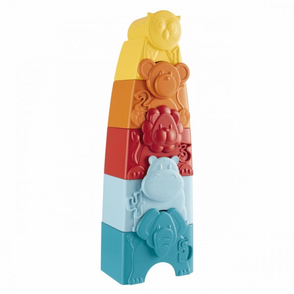 Gioco Chicco Animali Impilabili 2 in 1 ECO+
