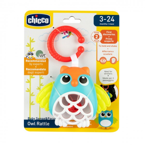 Trillino Chicco Baby Senses & Focus Gufo