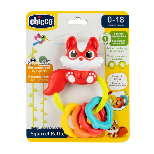 Trillino Chicco Baby Senses & Focus Scoiattolo