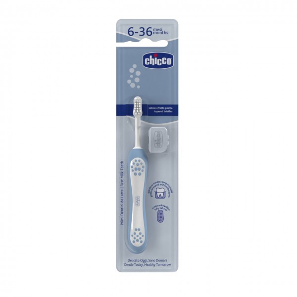 Spazzolino Primi Denti Chicco Indaco 6-36 m