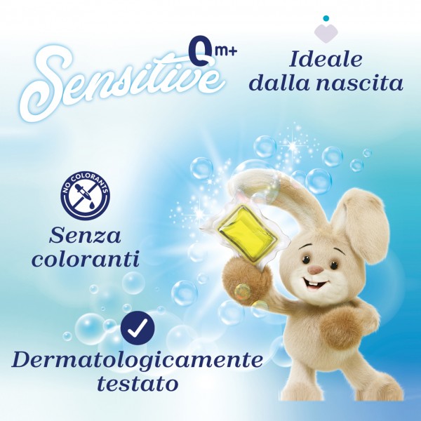 Caps Lavatrice Chicco Sensitive 20 pz