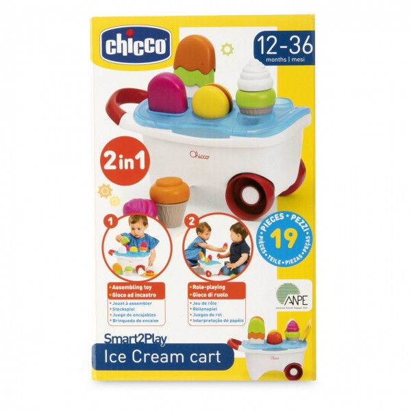 Gioco Chicco Smart2Play Carretto Dei Gelati