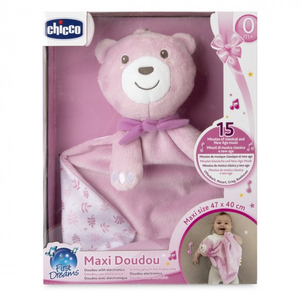 Peluche Chicco First Dreams Maxi Doudou Rosa