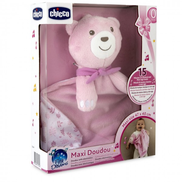 Peluche Chicco First Dreams Maxi Doudou Rosa