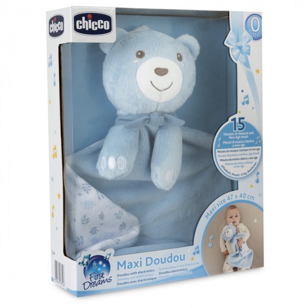 Peluche Chicco First Dreams Maxi Doudou Blu