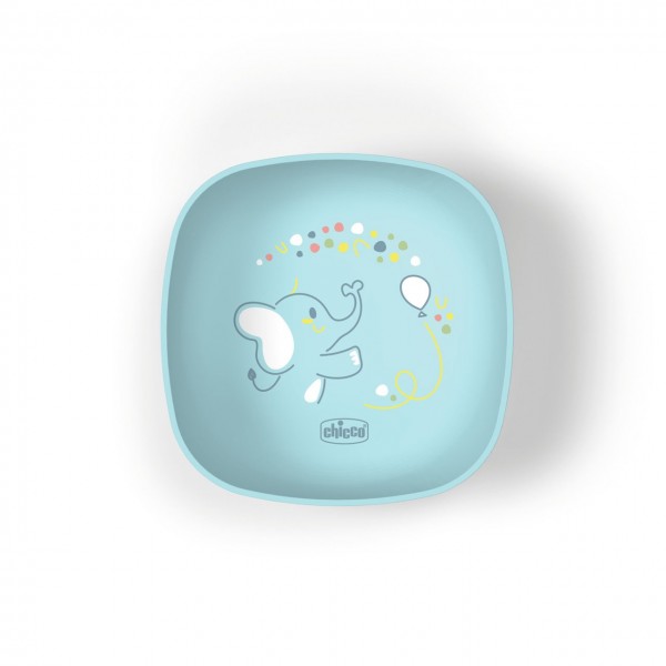 Ciotola con Coperchio Chicco Azzurro 6m+