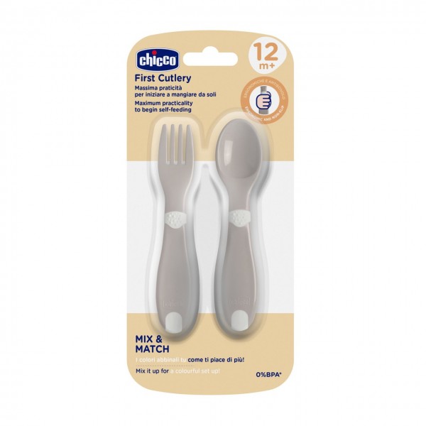 Prime Posatine Chicco Grigio 12m+
