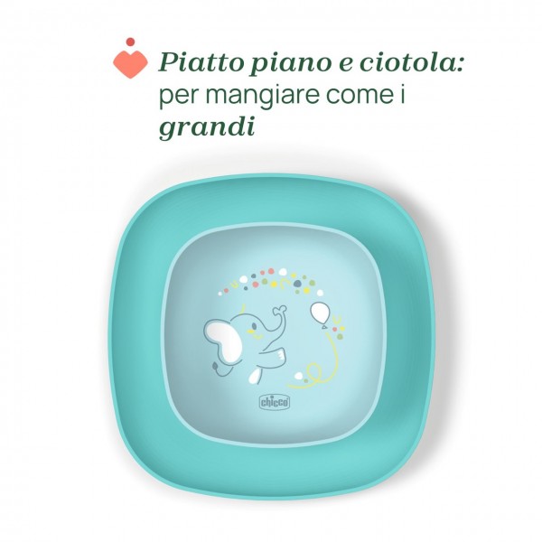Set Pappa Chicco All You Need Set Azzurro 12m+