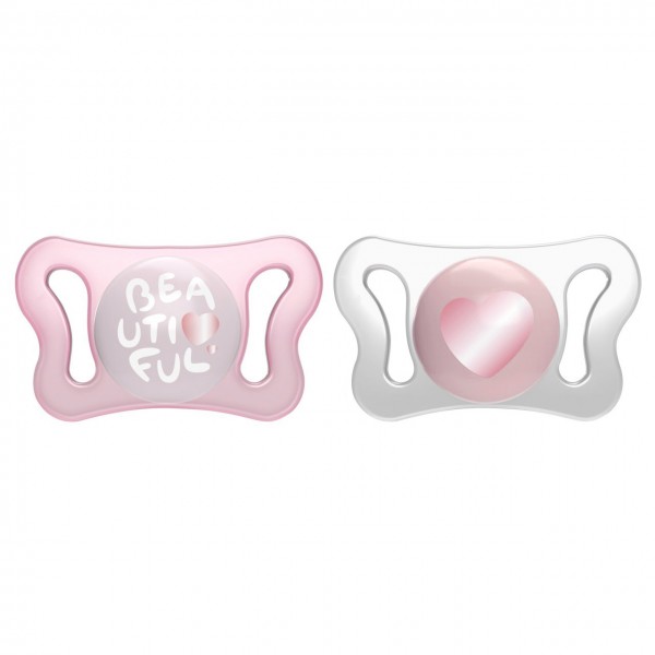 Succhietto Chicco Physio Forma Micrò Glow Silicone 0-2 m