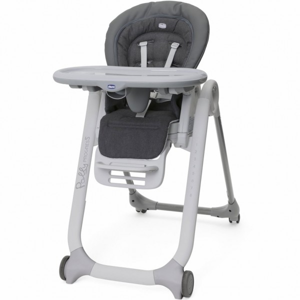 Seggiolone Chicco Polly Progres5 Grey Melange