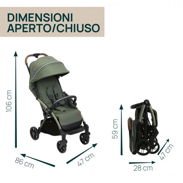 Passeggino Chicco Goody XPlus Twinkle Green