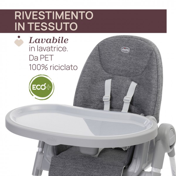 Seggiolone Chicco Polly Armonia evolutivo da 0 Mesi a 40 kg Carrara