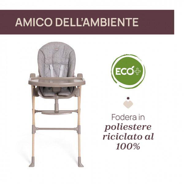 Seggiolone Chicco Polly Essential Ash