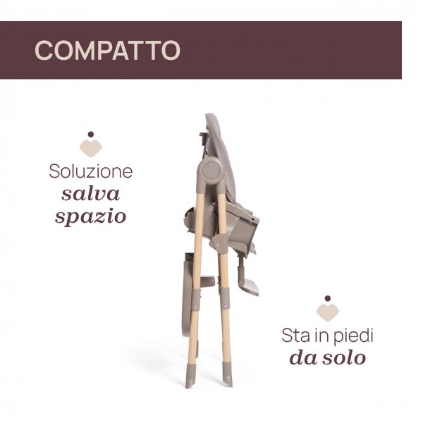 Seggiolone Chicco Polly Essential Ash