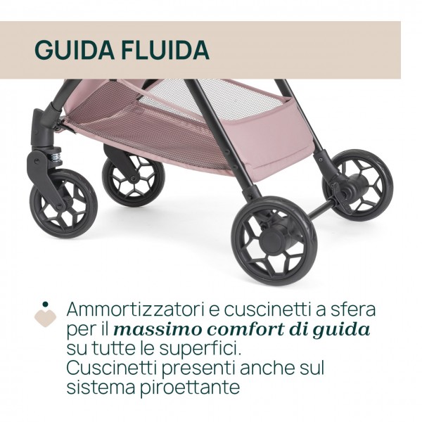 Passeggino Chicco Taormina Blush 0m+ Portata 22 Kg