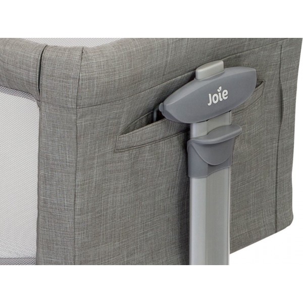 Culla Co-Sleeping Joie Roomie Glide Foggy Gray