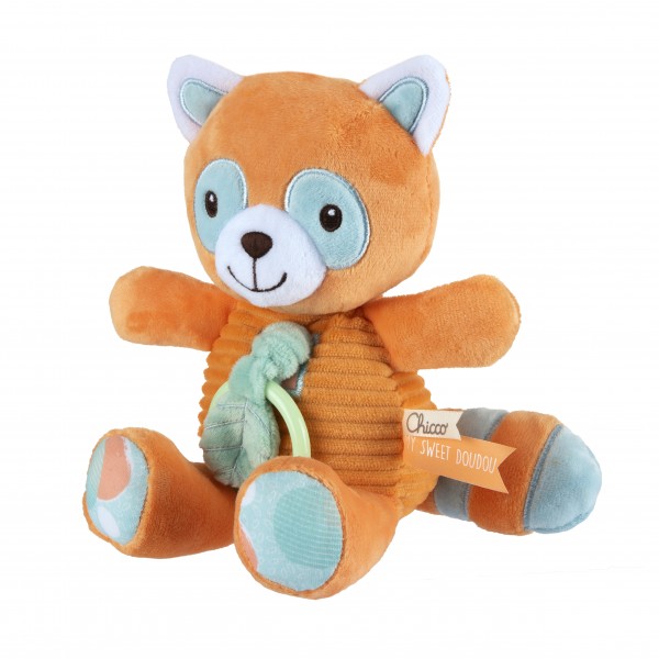 Peluche Carillon per Lettino Chicco My Sweet DouDou Red Panda Musical Box