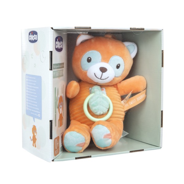 Peluche Carillon per Lettino Chicco My Sweet DouDou Red Panda Musical Box