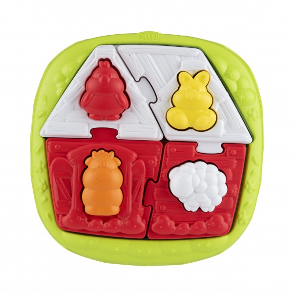 Puzzle Chicco Smart2Play House & Farm 2 in 1