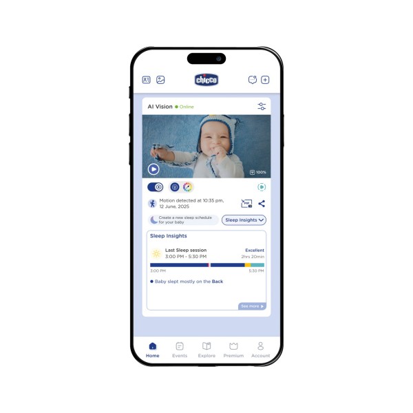 Chicco Wi-fi Camera Smart AI