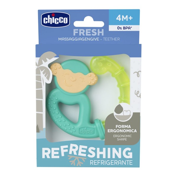 Massaggiagengive Refrigerante Chicco Refreshing Verde