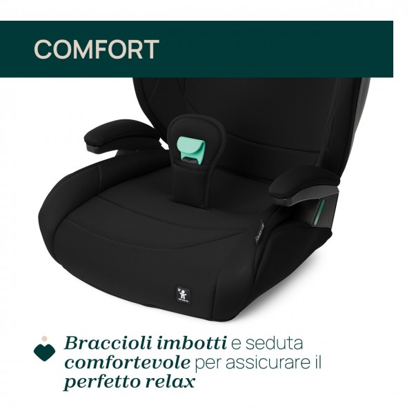 Seggiolino Auto Chicco Quizy Lite i-Size (100-150 cm) Pure Black 3+