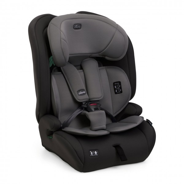 Chicco Seggiolino auto Gro-Up i-Size (76-150 cm) Pure Black