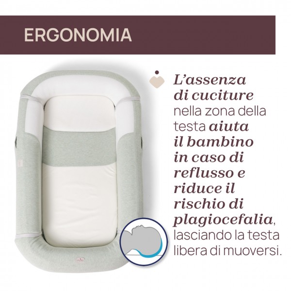 Riduttore per Culla Chicco Mommy Pod 4in1 Olive