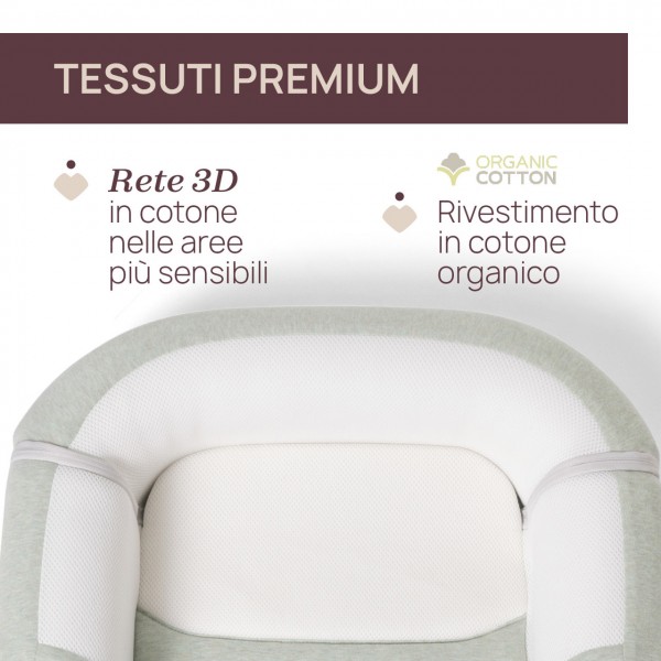 Riduttore per Culla Chicco Mommy Pod 4in1 Olive
