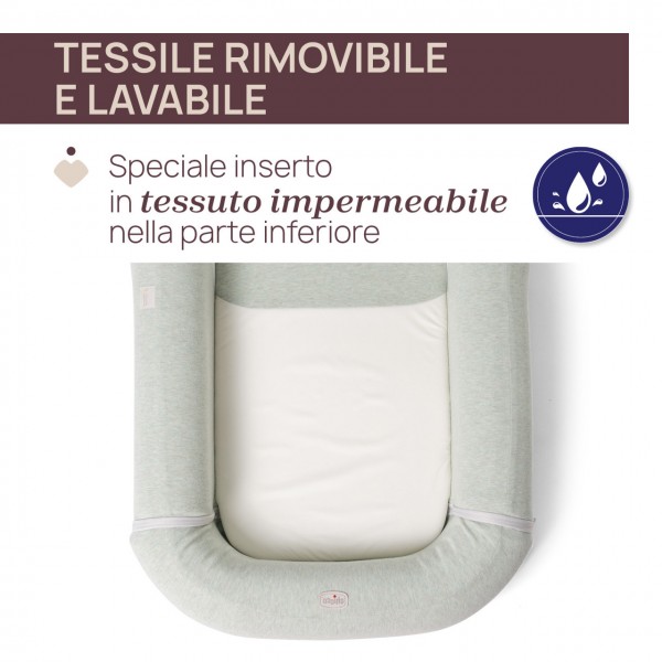 Riduttore per Culla Chicco Mommy Pod 4in1 Olive