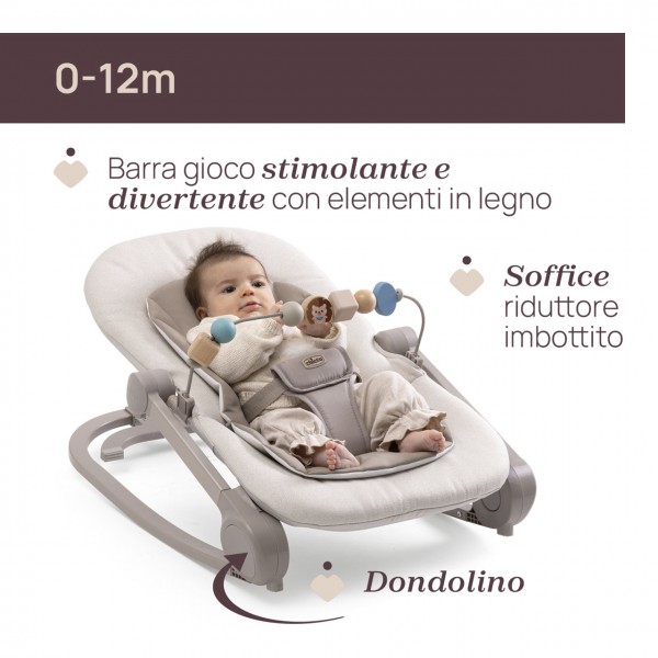 Sdraietta Chicco Magia Vanilla 0m+