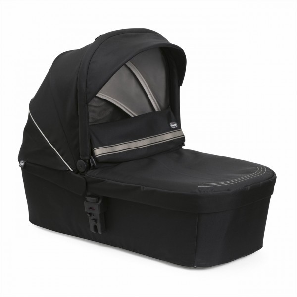 Trio Chicco Seety Etna Black con Seggiolino Kory Essential i-Size Black Portata 22 Kg